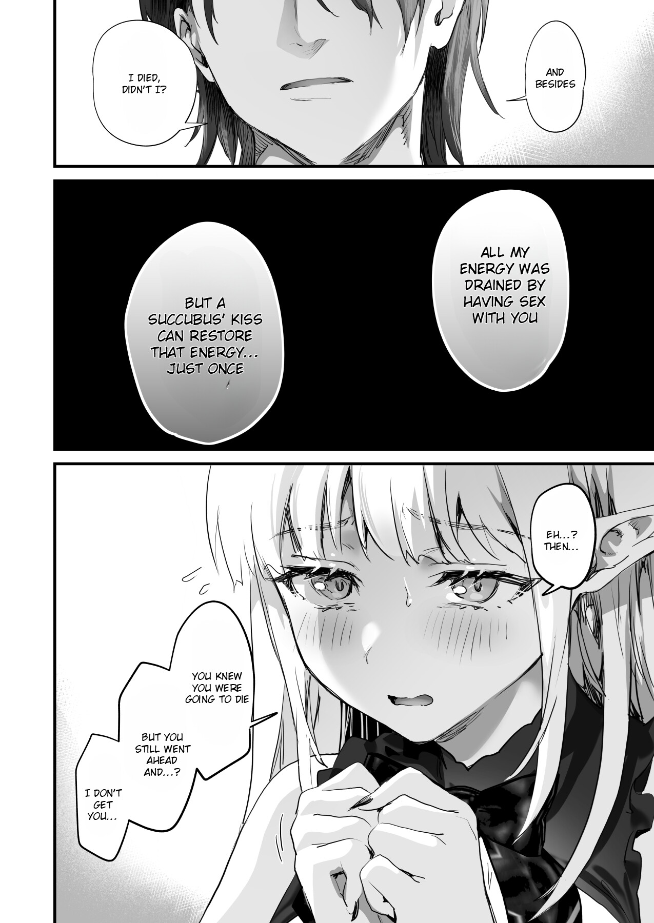 Hentai Manga Comic-A mysterious exorcist falls in love with a reincarnated succubus and risks his life-Read-29